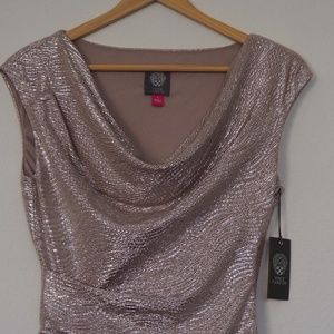 Vince Comuto Women's Champagne Cocktail Dress